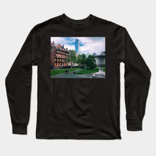 Boston Common Summer Day Long Sleeve T-Shirt